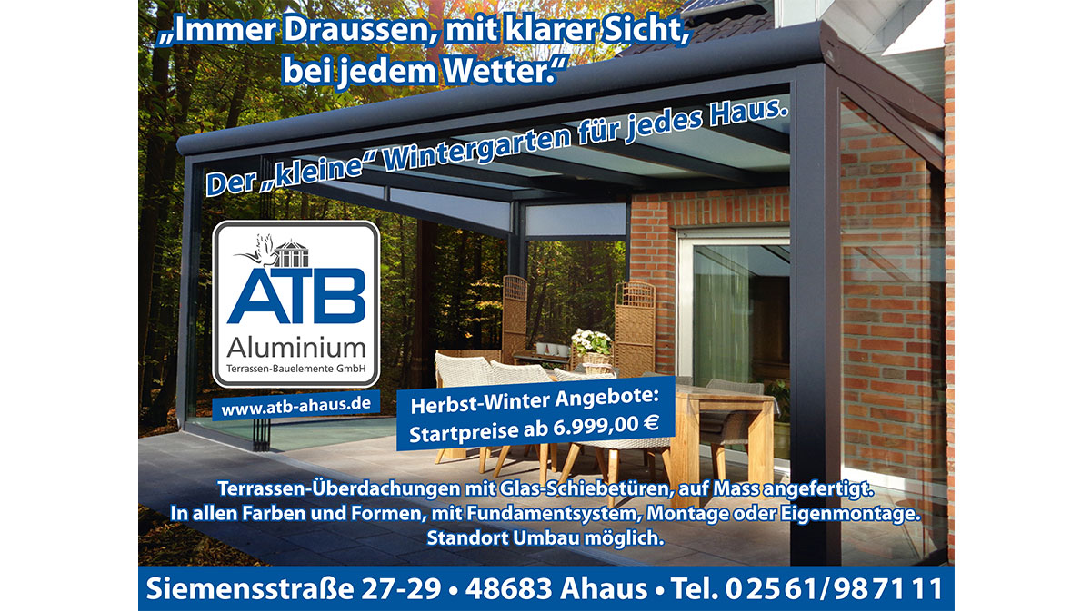 Atb Aluminium Terrassen Bauelemente